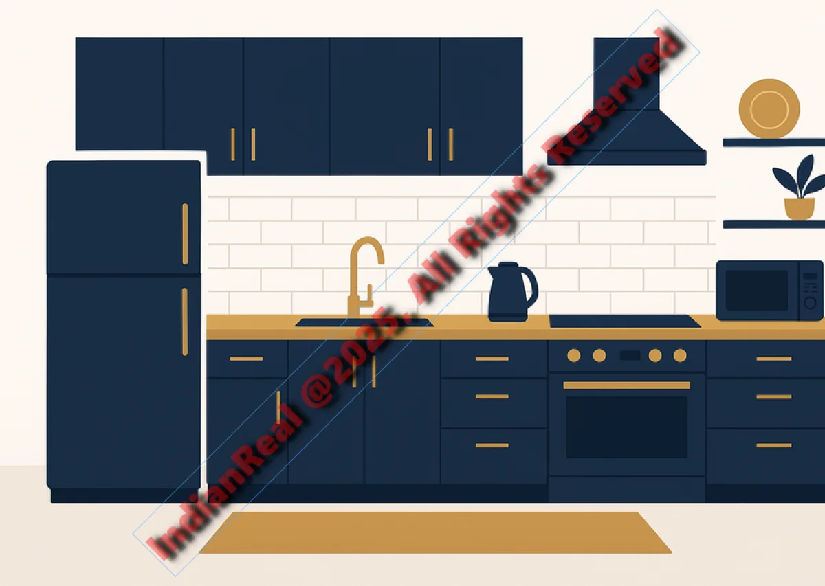 Semi furnished 3BHK flat available for rent at Panampilly Nagar, Ernakulam 35000 in Panampilly Nagar